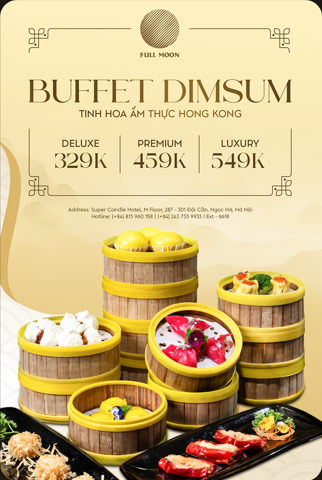 Buffet Dimsum - Full Moon